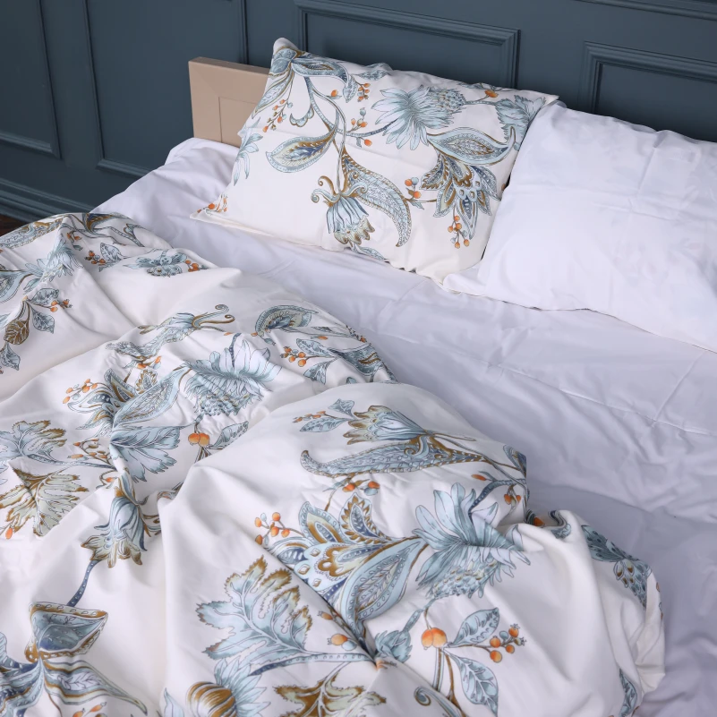 Наволочка Сатин 22-1414 Flower Sketch - 2