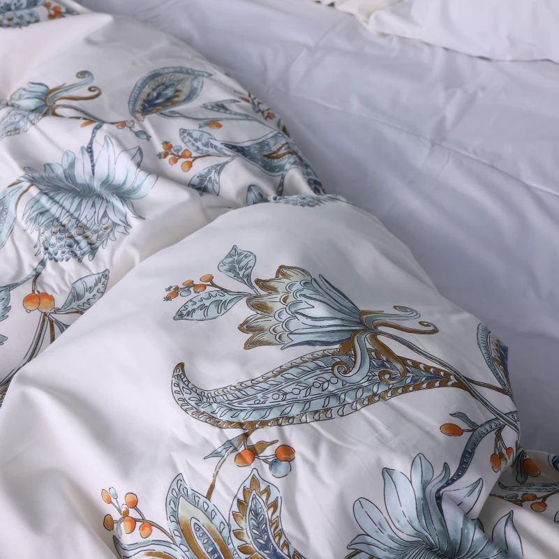 Простынь Сатин 22-1414 Flower Sketch - 5