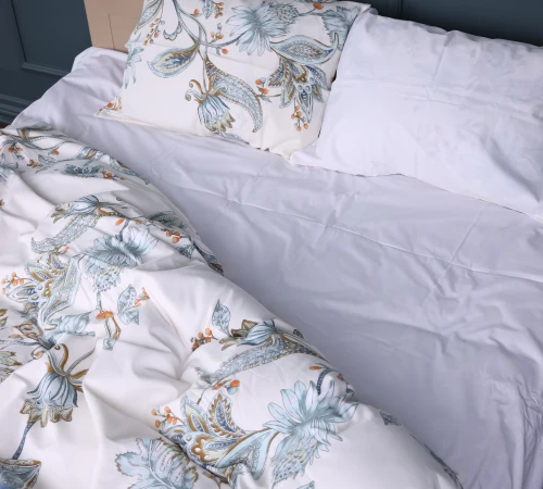 Простирадло Сатин 22-1414 Flower Sketch - 2