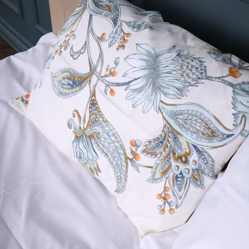 Наволочка Сатин 22-1414 Flower Sketch - 3