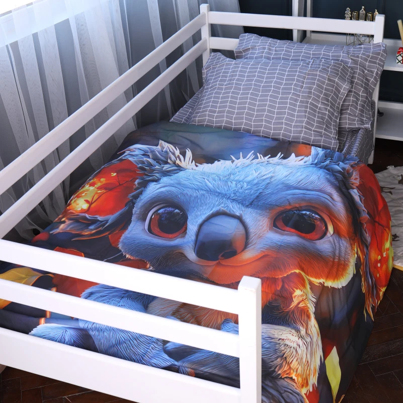 Комплект постільної білизни Ranforce Elite Kids Time 17-0713 Fluffy Koala - 4