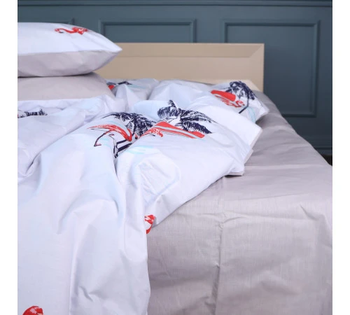 Простирадло MirSon Ranforce Elite 17-0268 Garland