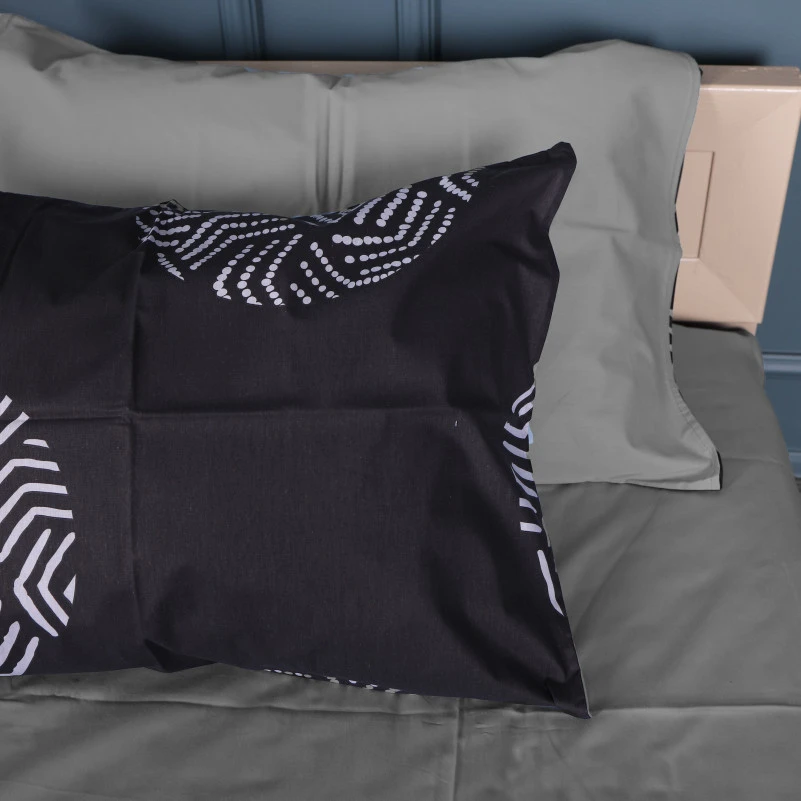 Комплект постельного белья Сатин 22-1379 Geometric Circles - 4