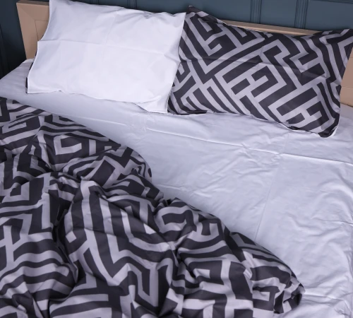 Простирадло Сатин 22-1395 Geometric Design