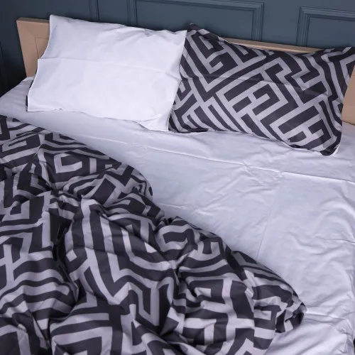 Простирадло Сатин 22-1395 Geometric Design