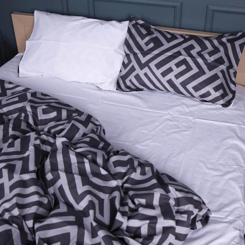 Наволочка Сатин 22-1395 Geometric Design - 3