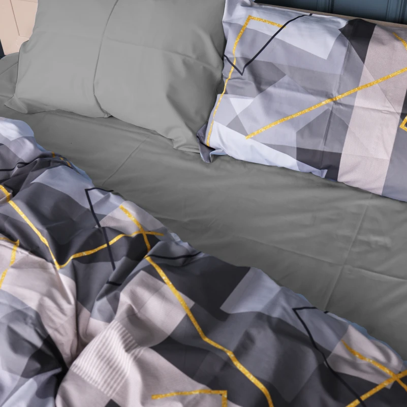 Простирадло Сатин 22-1403 Geometric Elegance - 2