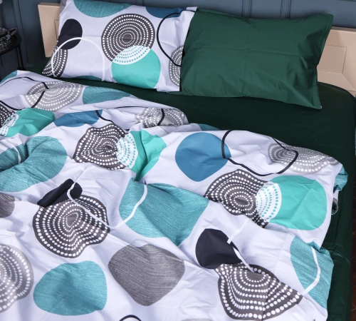 Комплект постельного белья Сатин 22-1405 Geometry Bliss