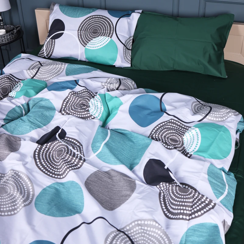 Комплект постельного белья Сатин 22-1405 Geometry Bliss - 2