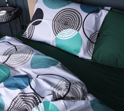 Простирадло Сатин 22-1405 Geometry Bliss - 2