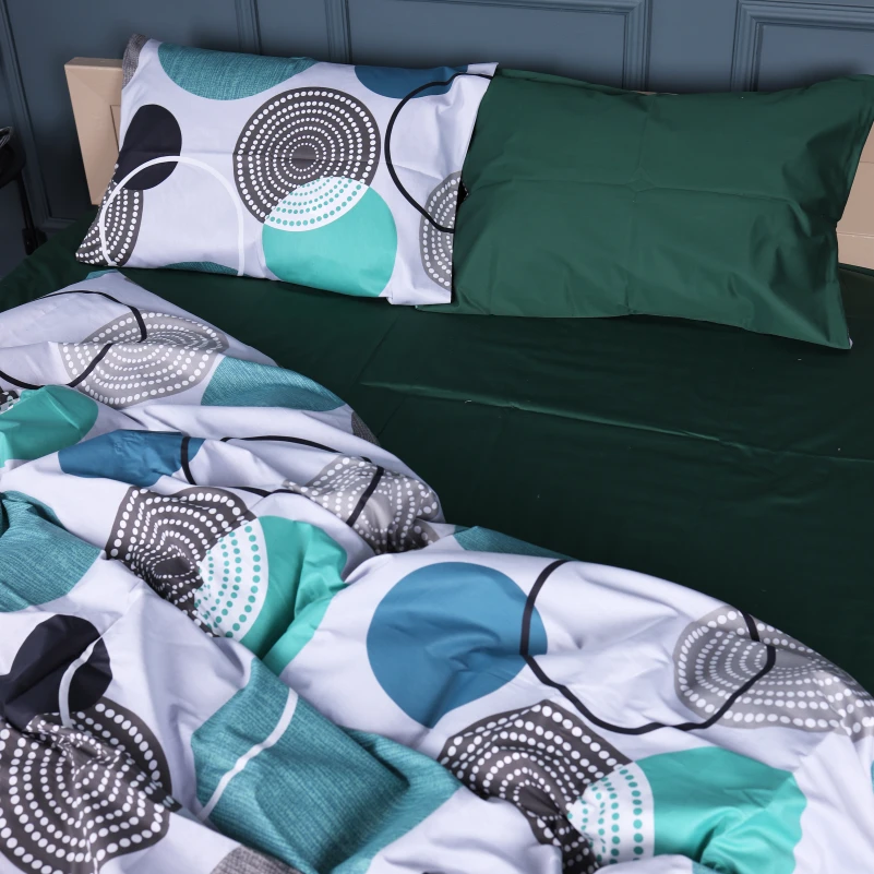 Комплект постельного белья Сатин 22-1405 Geometry Bliss - 4