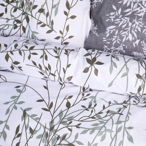 Пододеяльник Ranforce Elite 17-0668 Grey Blooms