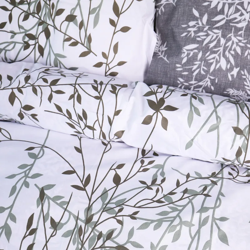 Пододеяльник Ranforce Elite 17-0668 Grey Blooms