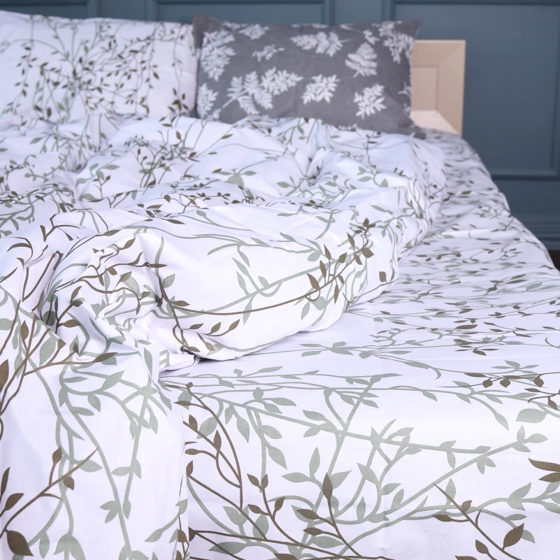 Комплект постельного белья Бязь 17-0668 Grey Blooms - 4