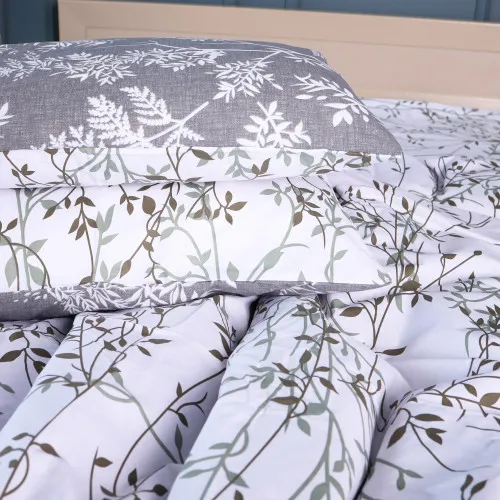 Наволочка Ranforce Elite 17-0668 Grey Blooms