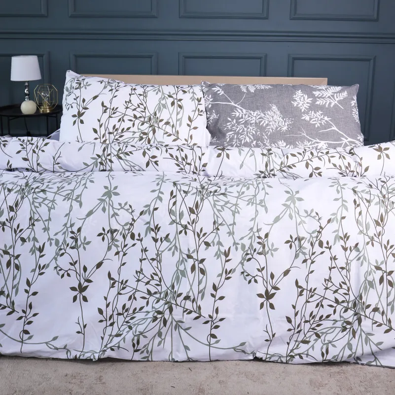 Пододеяльник Ranforce Elite 17-0668 Grey Blooms - 1