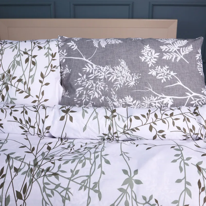 Пододеяльник Ranforce Elite 17-0668 Grey Blooms - 2