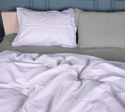 Наволочка Сатин 22-1380 Grey Gleam - 2