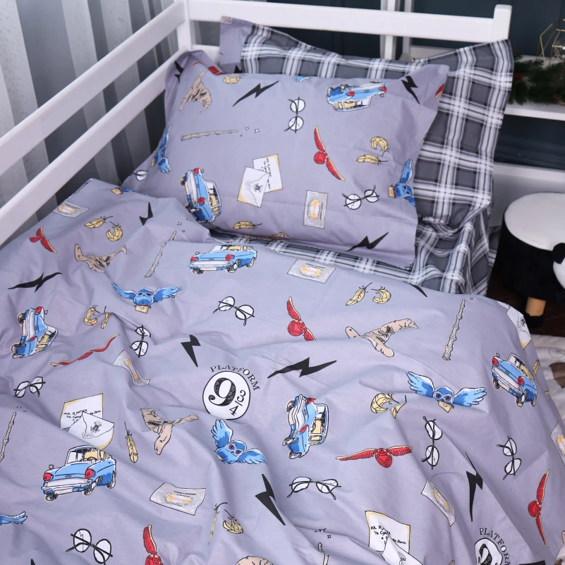 Комплект постільної білизни Poplin Line Kids Time 08 "Harry Potter" - 1