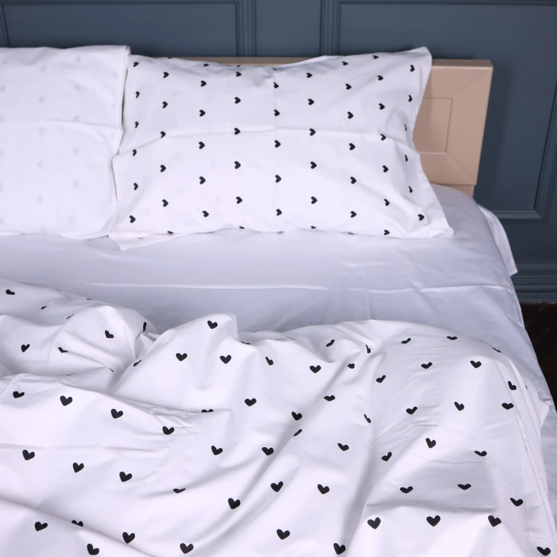 Комплект постельного белья Сатин 22-1390 Hearts and Dreams - 2