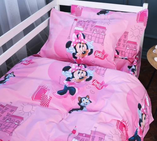 Підковдра Бязь 17-0703 Hello Minnie - 2