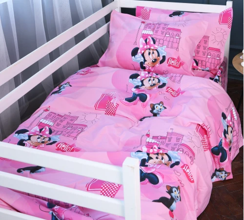 Підковдра Бязь 17-0703 Hello Minnie