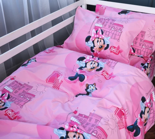 Пододеяльник Бязь Kids Time 17-0703 Hello Minnie
