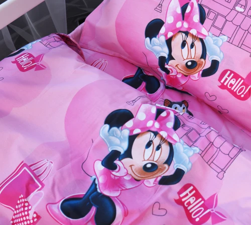 Простирадло Ranforce Elite 17-0703 Hello Minnie - 2