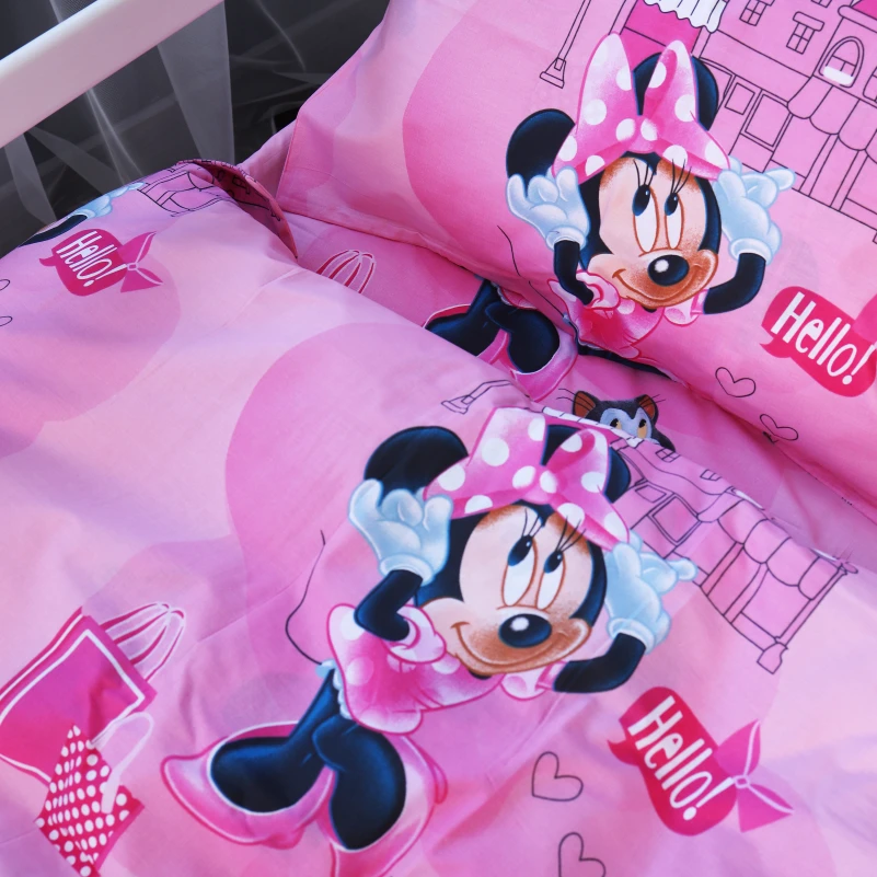 Комплект постільної білизни Бязь Kids Time 17-0703 Hello Minnie - 5