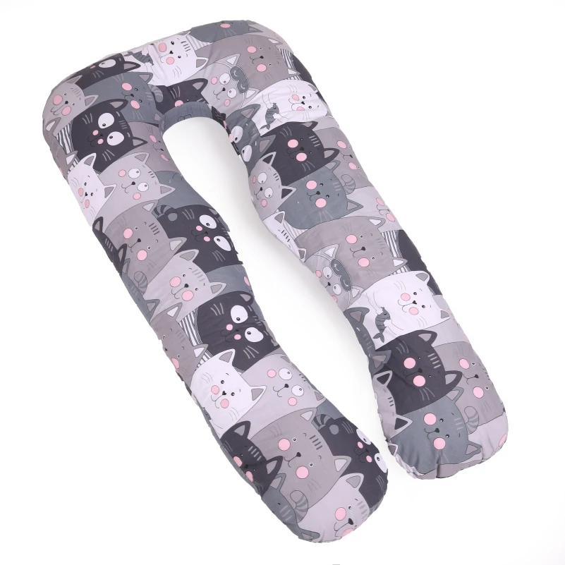 Подушка для беременных и отдыха U-образная №5032 Color Line 17-0543 Hendri EcoSilk бязь - 5