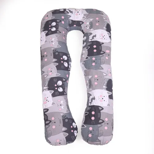 Подушка для беременных и отдыха U-образная №5032 Color Line 17-0543 Hendri EcoSilk бязь