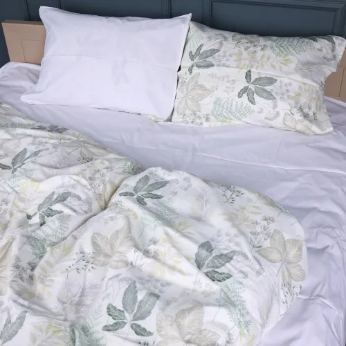 Простирадло Сатин 22-1412 Leaf ornament - 2