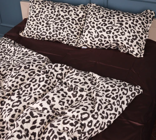 Комплект постельного белья Сатин 22-1409 Leopard Chic