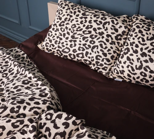Простынь Сатин 22-1409 Leopard Chic