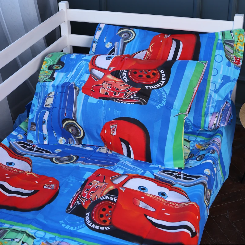 Простынь Бязь Kids Time 17-0686 Lightning McQueen
