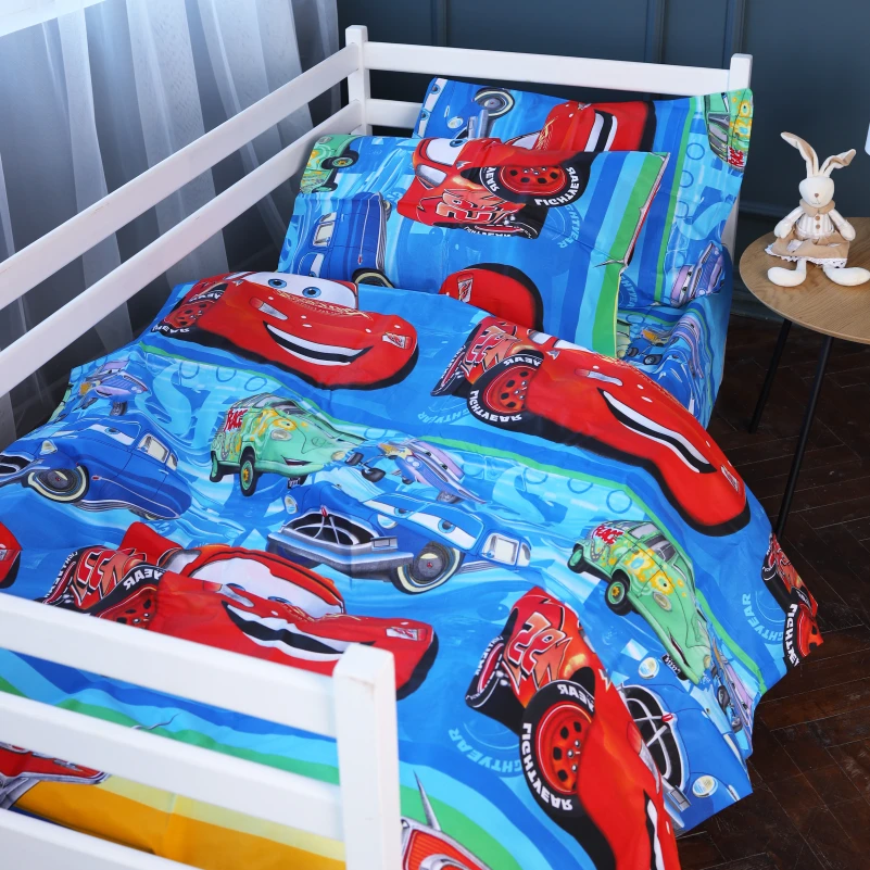Комплект постельного белья Бязь Kids Time 17-0686 Lightning McQueen