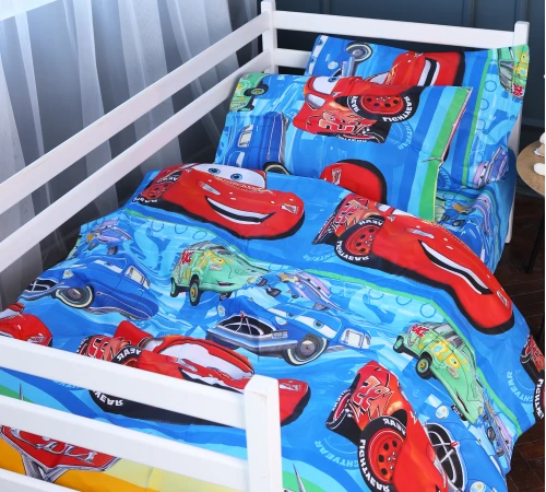 Підковдра Бязь 17-0686 Lightning McQueen