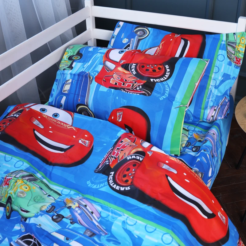 Простынь Бязь Kids Time 17-0686 Lightning McQueen - 2