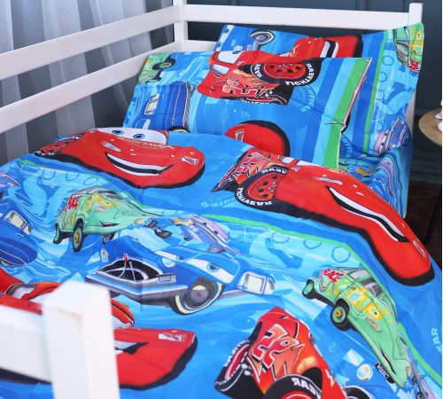 Пододеяльник Бязь Kids Time 17-0686 Lightning McQueen