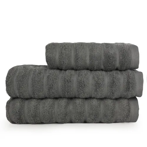 Полотенце М "Linen Bliss dark gray"