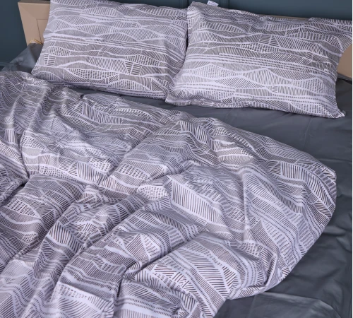 Наволочка Сатин 22-1411 Lines of Nature - 2