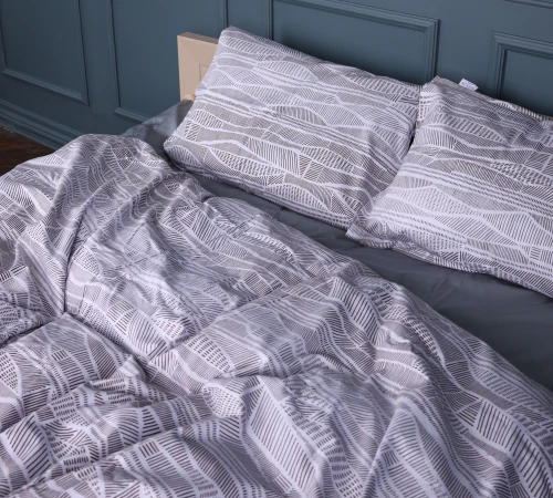 Комплект постельного белья Сатин 22-1411 Lines of Nature - 2