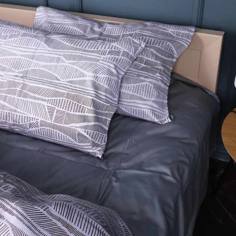 Наволочка Сатин 22-1411 Lines of Nature - 2