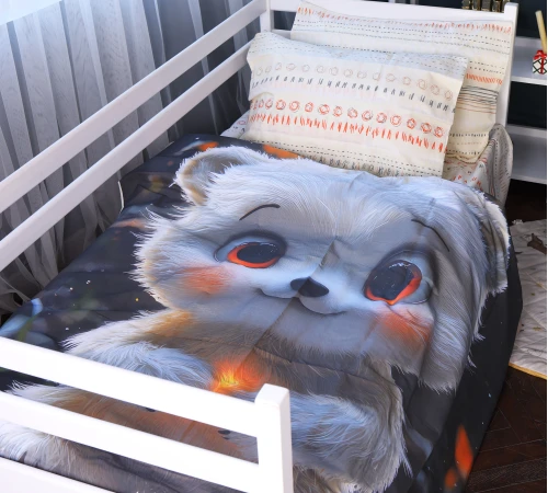 Комплект постільної білизни Ranforce Elite Kids Time 17-0714 Little Bear