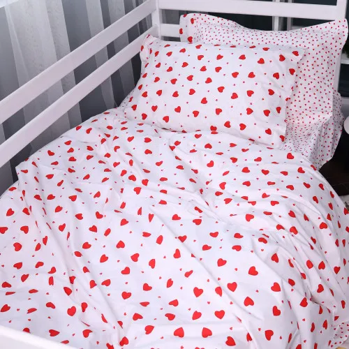 Підковдра Poplin Line Kids Time 01 "Little Hearts" - 2
