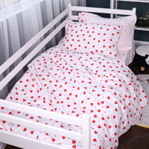 Підковдра Poplin Line Kids Time 01 "Little Hearts" - 4