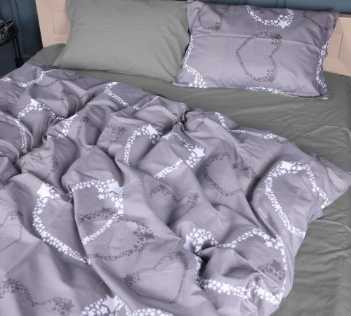 Комплект постельного белья Сатин 22-1389 Loving Hearts