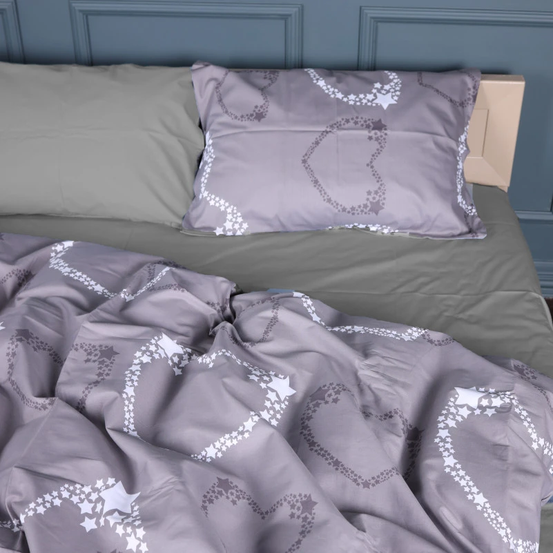 Комплект постельного белья Сатин 22-1389 Loving Hearts - 1