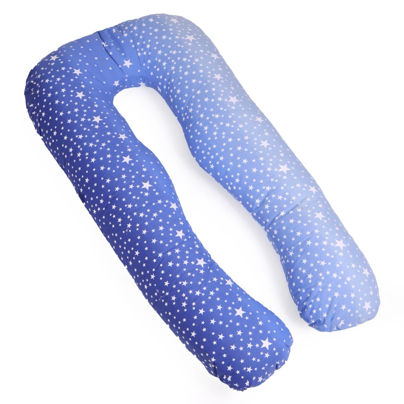 Подушка для беременных и отдыха U-образная №5033 Color Line 17-0432 Milky Way EcoSilk бязь - 5