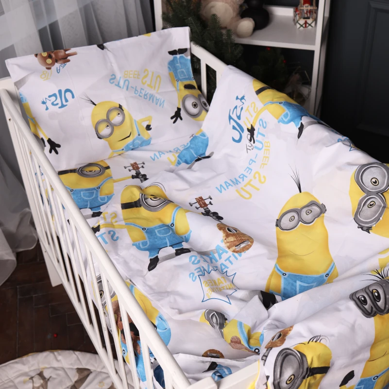 Простынь Бязь Kids Time 17-0702 Minion Team - 2